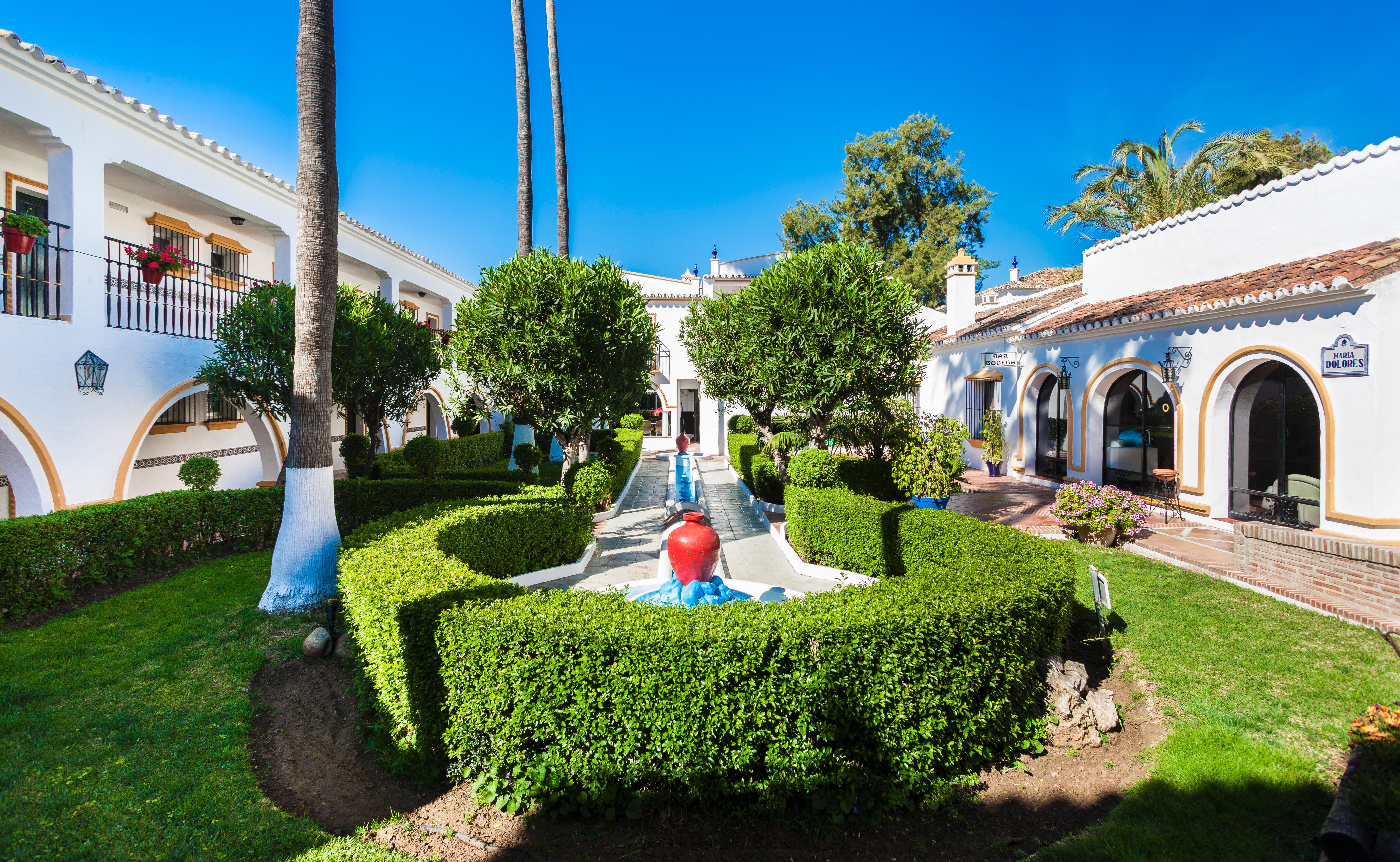 ホテル Globales Cortijo Blanco マルベーリャ エクステリア 写真